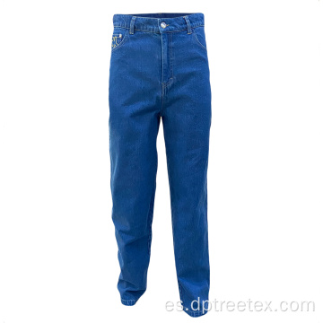 Jeans de ajuste regulares de color sólido de color sólido de color sólido